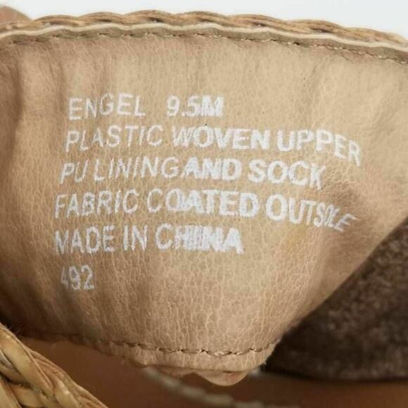 Steve Madden Engel Womens Woven Slingback Platform Wedge Heel Sandal Size 9.5 M - Picture 8 of 12